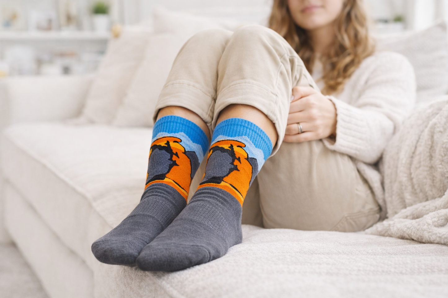 Delicate Arch Merino Wool Socks